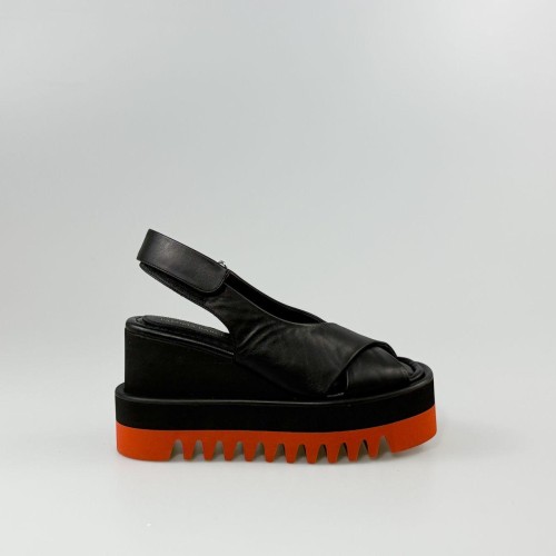 Cuña Provence negro y naranja