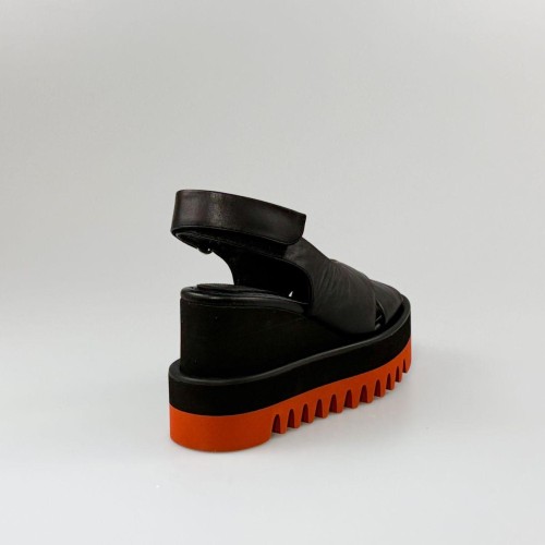 Cuña Provence negro y naranja