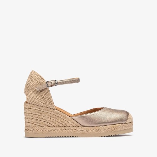 Alpargata Caceres Bronce