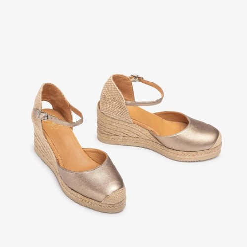 Alpargata Caceres Bronce