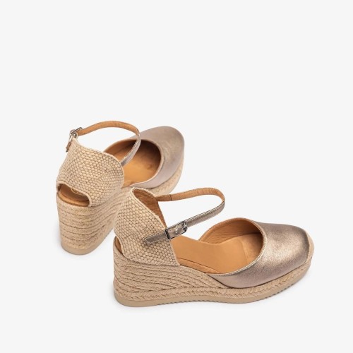 Alpargata Caceres Bronce