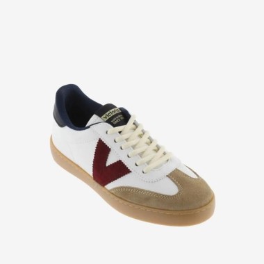 Ciclista Blanco y Burdeos