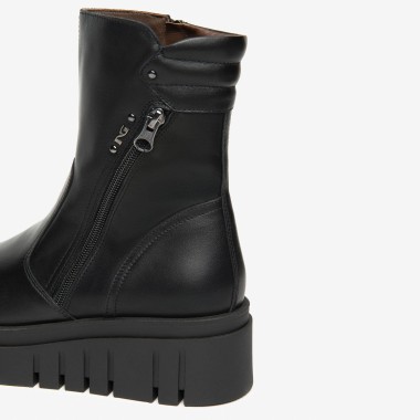 Botín Plataforma negro