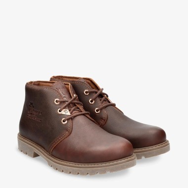 Botín Panama Grass Castaño