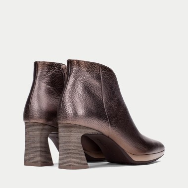 Botín de tacón bronce Atlanta