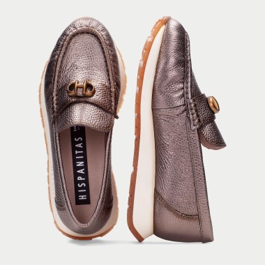 Mocasín Kansas en bronce