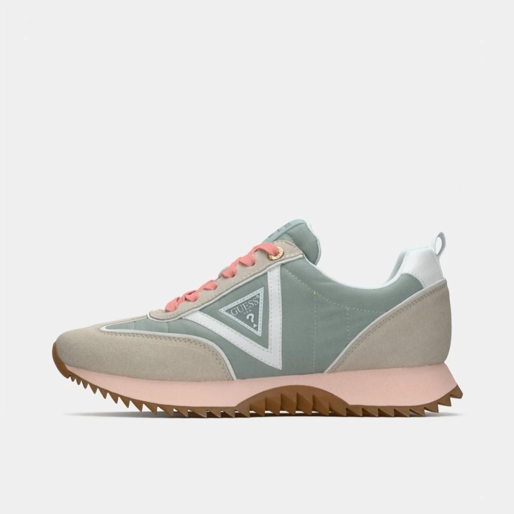 Sneaker Bail en rosa y gris