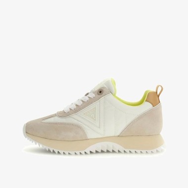 Sneaker Bail en taupe y flour