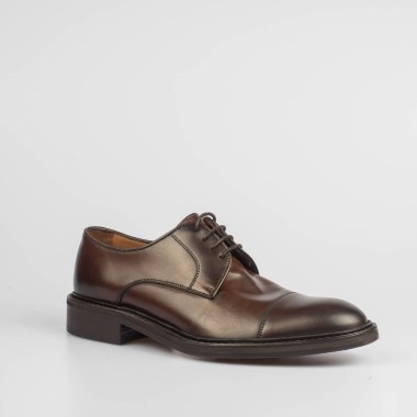 Zapato Marron Cordones Lottusse Puntera