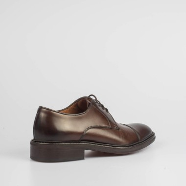 Zapato Marron Cordones Lottusse Puntera