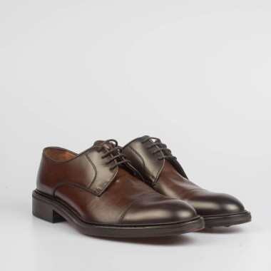 Zapato Marron Cordones Lottusse Puntera