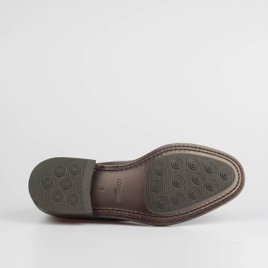 Zapato Marron Cordones Lottusse Puntera