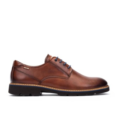 Blucher cuero cordon azul