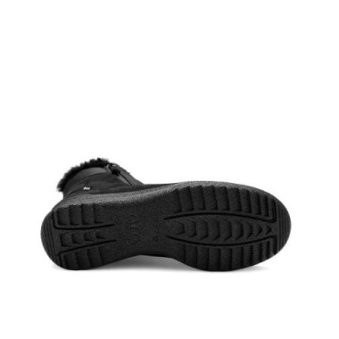 Botín con pelo y Goretex en negro