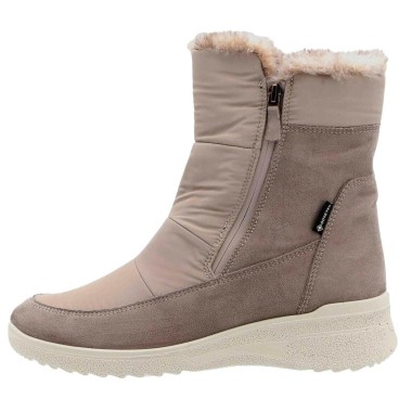 Botín taupe con GoreTex