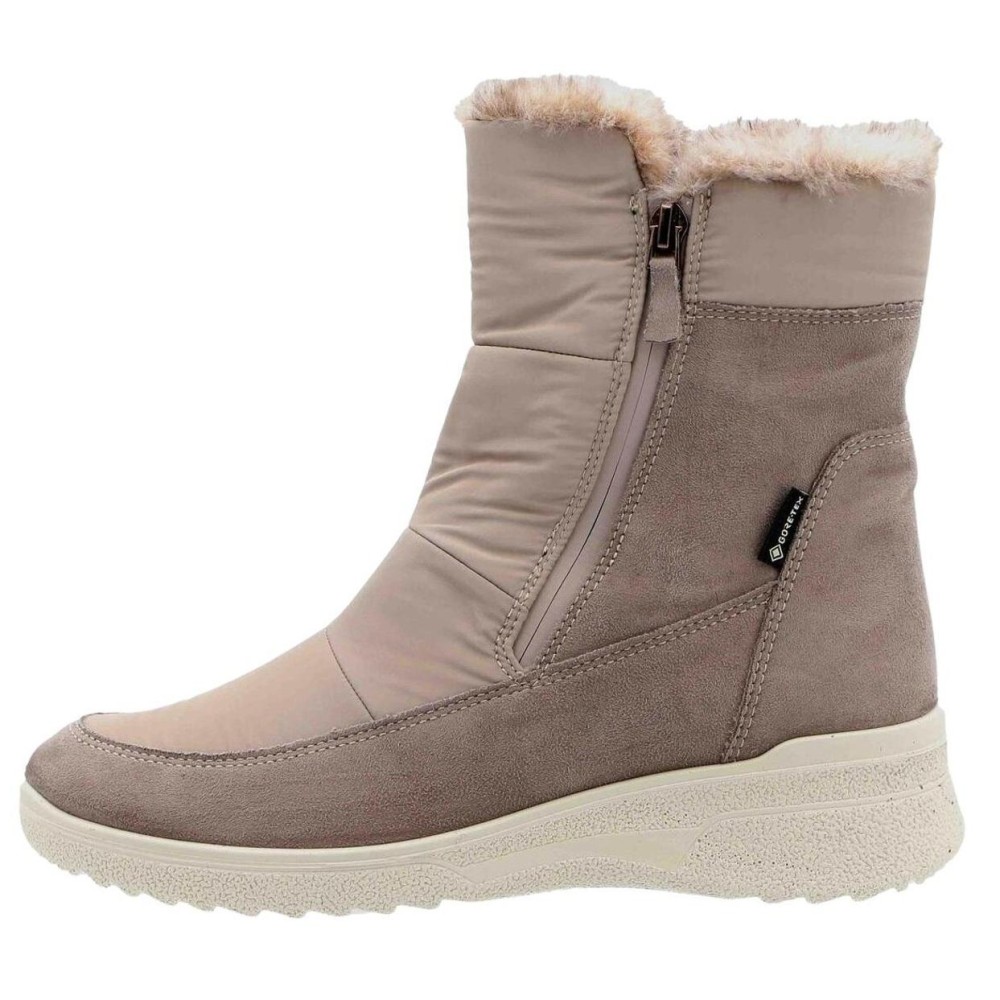 Botín taupe con GoreTex