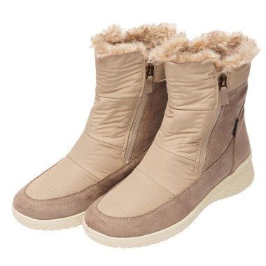 Botín taupe con GoreTex