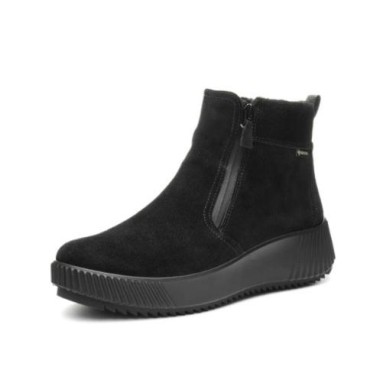 Botiín de ante negro con GoreTex